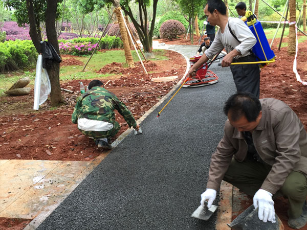 福湘公园透水道路新建工程